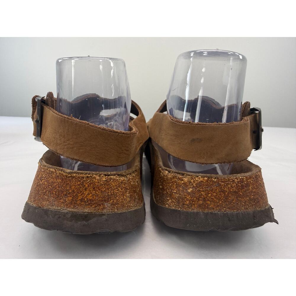 Betula by Birkenstock Milano Brown Leather 3 Strap Sandals Men’s Size 10 - Picture 5 of 8